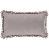Atmosphera UKRASNI JASTUK FRINGE 30X50 CM PAMUK/POLIESTER SIVI | shoptok.hr