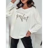 DStreet Bluzka damska oversize PERFSTYLE biała | Shoptok.si