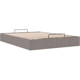 vidaXL Otomanski posteljni okvir brez vzmetnice taupe 140x190 cm blago, (21611494) | Shoptok.si