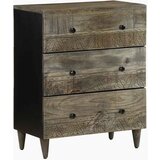 Maison Chic 2 kosi Komoda - Predalnik - Bivalne omare svetlo siva 60x33,5x75cm masivni les Mango, (21719152) | Shoptok.si