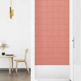  Zidna uzglavlja 12 pcs Ružičasta 90 x 15 cm Baršun | shoptok.hr