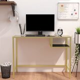 Maison Chic Računalniška miza - pisarniška miza prozorna 100x36x74 cm kaljeno steklo, (21785368) | Shoptok.si