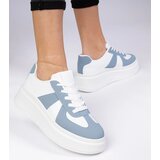 Gemre Blue platform sneakers Mishel | Shoptok.si