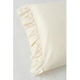 Ellos Home Kremno bela enojna posteljnina iz bombažnega satena 150x210 cm Gloria – | Shoptok.si