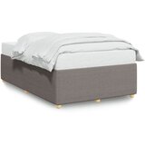 Maison Chic Posteljni okvir - Dvoposteljna postelja - Zakonska postelja brez vzmetnice taupe 120x190 cm blago-J12582, (21766349) Cene
