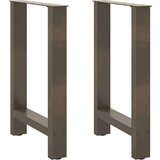  Noge za blagovaonski stol Prirodni čelik 2 kom 50 x (72-73) cm Čelik - Prirodna 50 x (72-73) cm 2 1 | shoptok.hr