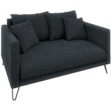Ropez Tamno siva sofa od šenila 140 cm Freya – Cijene