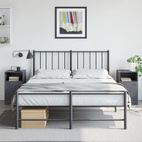 vidaXL Noćni ormarići 2 kom antracit 34,5 x 39 x 62 cm čelični | shoptok.hr
