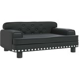 vidaXL Krevet za pse crni 70 x 45 x 30 cm od umjetne kože | shoptok.hr