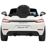  Licenciran avto na akumulator Porsche 718 MP4 - bel | Shoptok.si