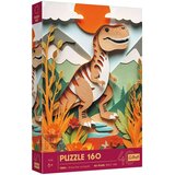 Trefl Carstvo dinosaura: T-Rexove avanture, puzzle od 160 dijelova - | shoptok.hr