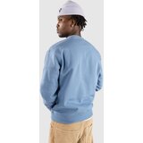 Huf Set Triple Triangle Crewneck Pulover slate blue | Shoptok.si