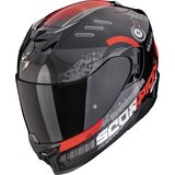Scorpion Exo-520 evo air titan metal black-red