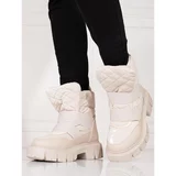 SHELOVET Women's snow boots beige