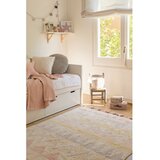 Lorena Canals Rožnata/kremno bela pralna/ročno tkana bombažna otroška preproga 140x200 cm Azteca Vintage Nude – | Shoptok.si