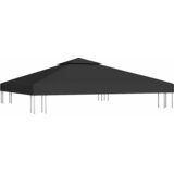  Pokrov za sjenicu s 2 razine 310 g/m² 3 x 3 m crni | Eponuda.com
