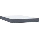  Krevet s oprugama i madracem tamnosivi 160x210 cm baršunasti | shoptok.hr