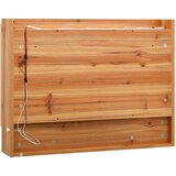  LED kupaonski ormarić s ogledalom boja hrasta 80x15x60 cm MDF | shoptok.hr