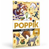 Poppik Edukativni poster s nalepnicama XXL Otkrića: Konji 7+ cene