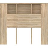 vidaXL vzglavna omarica sonoma hrast 120x18,5x104,5 cm | Shoptok.si