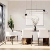  LED luster na sajli FLORENTYNA LED/48W/230V 4000K zlatna/crna | Eponuda.com