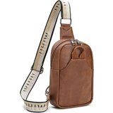INF Ženska torba za čez ramo z nastavljivim trakom Brown, (21550088) | Shoptok.si