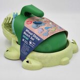Woopie green 2u1 set za pijesak i kadu green turtle 8 kom. biorazgradiv organski materijal | shoptok.hr