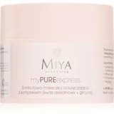 MIYA Cosmetics myPUREexpress čistilna maska za zmanjšanje proizvodnje sebuma in por 50 g