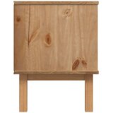 TV ormarić OTTA smeđe-bijeli 113,5x43x57 cm od masivne borovine | Eponuda.ba