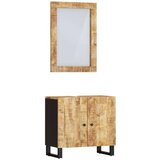 vidaXL 2-dijelni set kupaonskog namještaja od masivnog drva manga | shoptok.hr