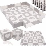  Pjenasta podloga puzzle 150 x 150 cm sivo bijele | shoptok.hr