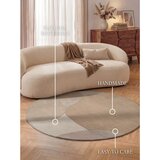 Villeroy Boch Bež vunen okrugao tepih &amp;oslash; 160 cm Ovia &amp;ndash; Slike