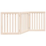  Vrata za pse Sklopiva 3 Panela 150 cm Drvo Topole | shoptok.hr