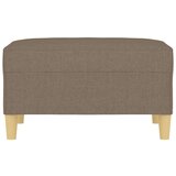  Stolček za noge taupe 70x55x41 cm blago, (20983575) | Shoptok.si