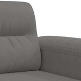 vidaXL Fotelj temno siv 60 cm tkanina iz mikrovlaken | Shoptok.si