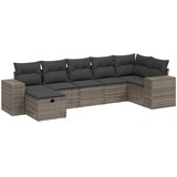  7-dijelni set vrtnih sofa sivi od poliratana | shoptok.hr