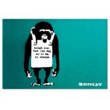  Slika - Angry Monkey (1 Part) Vertical 120x80 Akustična | shoptok.hr