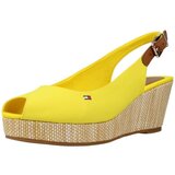 Tommy Hilfiger Sandali & Odprti čevlji ICONIC ELBA SLING BACK W Rumena | Shoptok.si