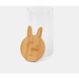 Sinsay Staklena posuda za hranu s bambusovim poklopcem | shoptok.hr