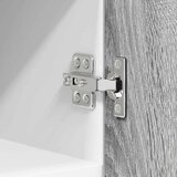 Viseći ormarić Zidne Riga Siva Sonoma i bijela 30 x 31 x 40 cm | shoptok.hr