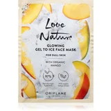 Love Nature Gel To Ice Organic Mango posvjetljujuća maska za lice 10 ml