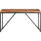  Blagovaonski stol 140 x 70 x 76 cm masivno drvo bagrema i manga | shoptok.hr