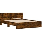  Okvir za krevet s uzglavljem i LED boja hrasta 150x200 cm | shoptok.hr