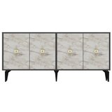 Hanah home komoda figora anthracite ephesus marble | ePonuda.com
