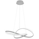  Brilagi-LED prigušiva luster na sajli COSMOWAVE LED/70W/230V 3000-6500K srebrni sa daljinskim upravljačem | Eponuda.com