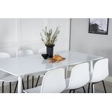Venture Home Polar pravokutni blagovaonski stol 180 × 90 cm, bijeli | shoptok.hr