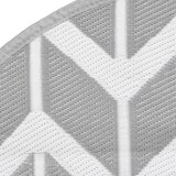 Vanjski tepih ARAKIL sivi Ø120 cm PP | shoptok.hr