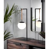 Kave Home Črna kovinska namizna svetilka s plastičnim senčilom (višina 60 cm) Monteiro – | Shoptok.si