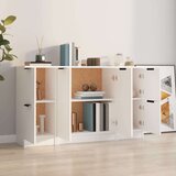  Komode bijela 3 kom od konstruiranog drva | shoptok.hr