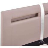  Posteljni okvir LED kapučino umetno usnje 120x200 cm | Shoptok.si